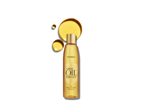 MONTIBELLO GOLD OIL ESSENCE szampon bursztynowo arganowy do włosów 250 ml - 2